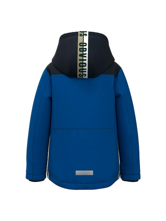 Name It Kids Casual Jacket short Hooded Navy Blue