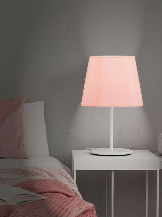 VK Lighting Κωνικό Καπέλο Φωτιστικού Ροζ με Διάμετρο 31cm