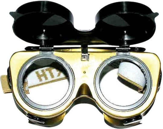 Honeywell Amigo Welding Glasses with Flip Front Gold
