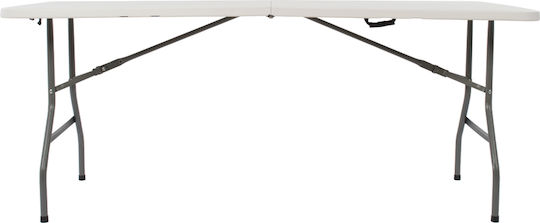 Τραπέζι Catering Πτυσσόμενο 180x74x74.5 Λευκό Τραπέζι Catering Πτυσσόμενο 180x74x74.5 Λευκό