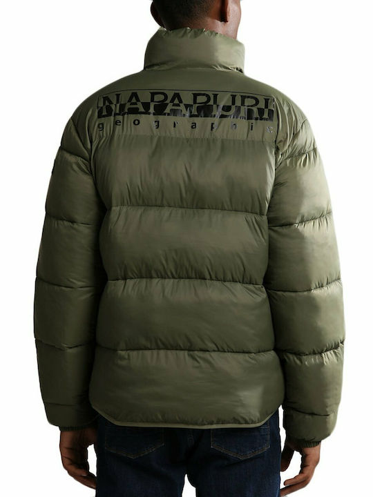 A-Suomi 3 Winter Jacket Puffer Waterproof and Windproof Khaki