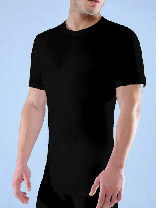 Helios Men's Short Sleeve Undershirt Black