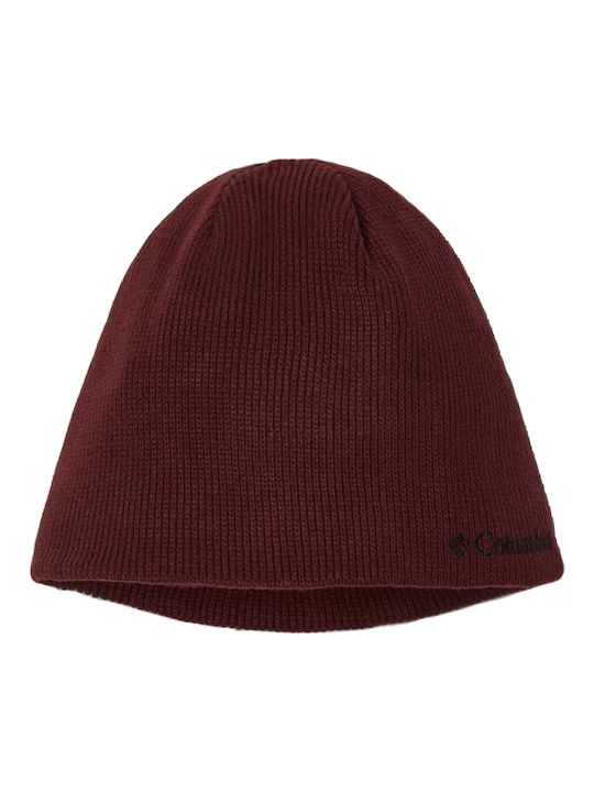 Columbia Bugaboo Beanie Unisex Σκούφος Πλεκτός σε Μπορντό χρώμα