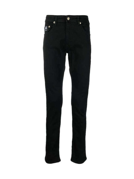 Ανδρικό Παντελόνι Τζιν Ελαστικό Regular Fit Black