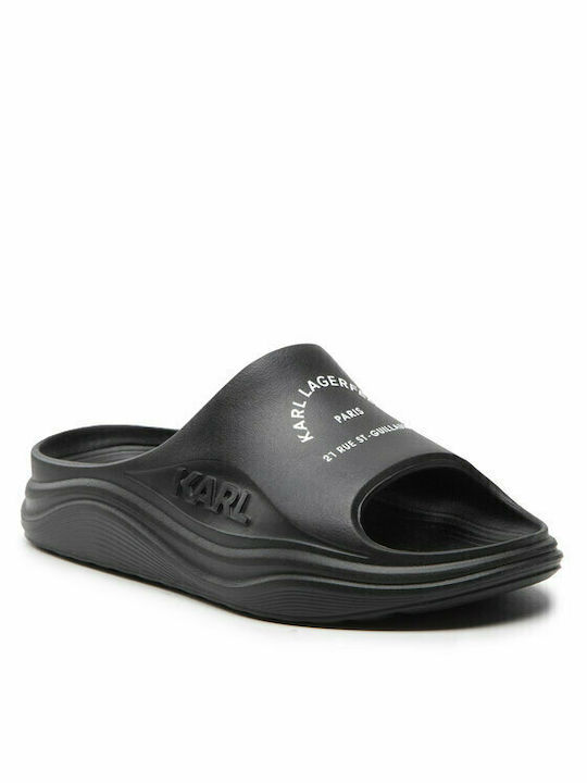 Karl Lagerfeld Frauen Flip Flops in Schwarz Farbe