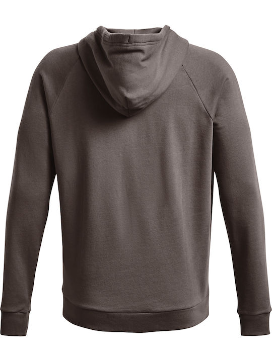 Rival Big Logo Sweatshirt für Herren mit Kapuze Braun