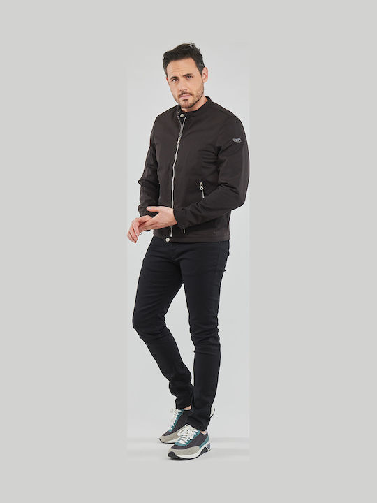 2019 D-strukt Men's Jeans Pants Elastic with Skinny Fit Black