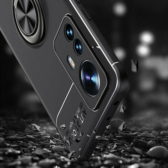 Ancus Autofocus Shock Proof Back Cover Πλαστικό Μαύρο (Xiaomi 12 Pro)