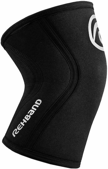 Rehband RX 5mm Knee Brace Silver Black