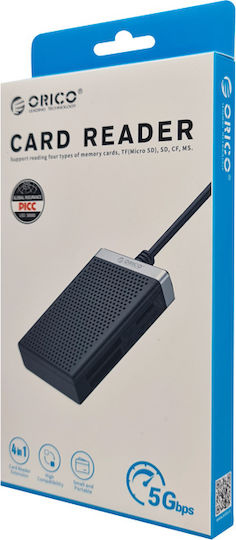Orico CL4T-C3 Card Reader Type-C για SD/microSD/MemoryStick