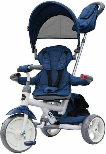 Byox Explore Foldable and Convertible Kids Tricycles for 1-5 Years Dark Blue