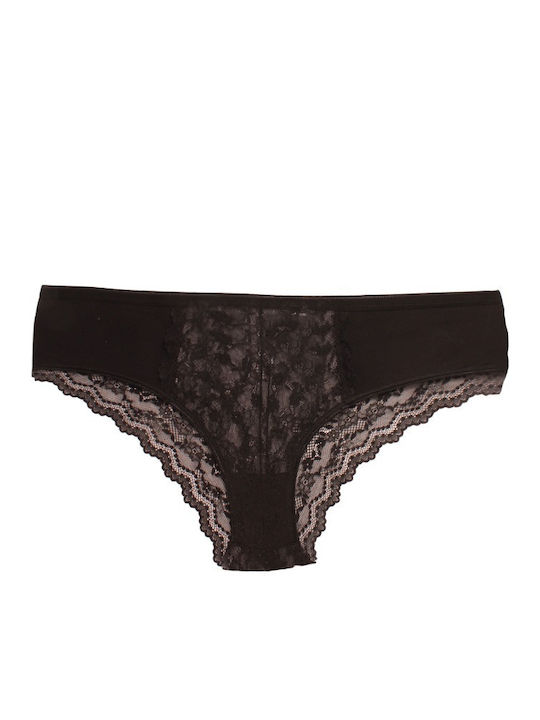 Donna Βαμβακερά Γυναικεία Brazil MultiPack με Δαντέλα Red/Pink/Black/Blue