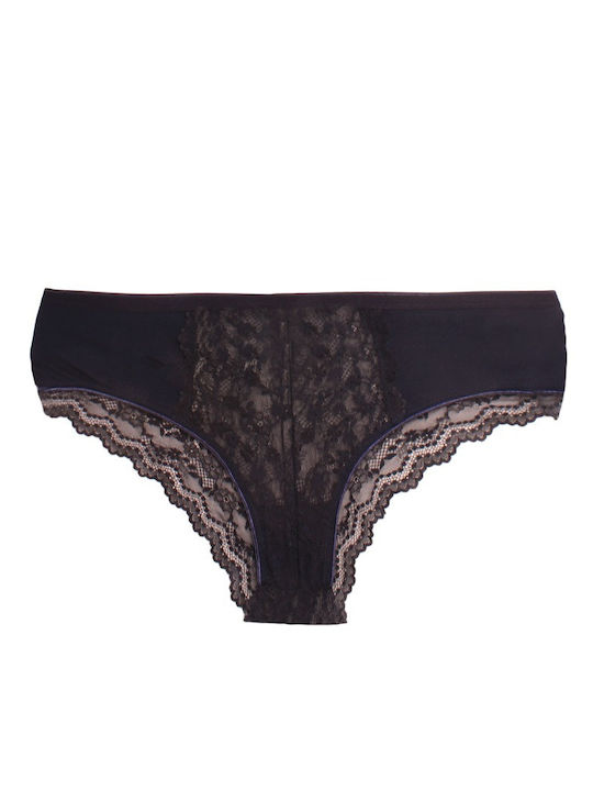 Donna Βαμβακερά Γυναικεία Brazil MultiPack με Δαντέλα Red/Pink/Black/Blue