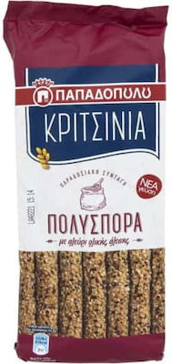 Παπαδοπούλου Breadsticks Πολύσπορα 185gr