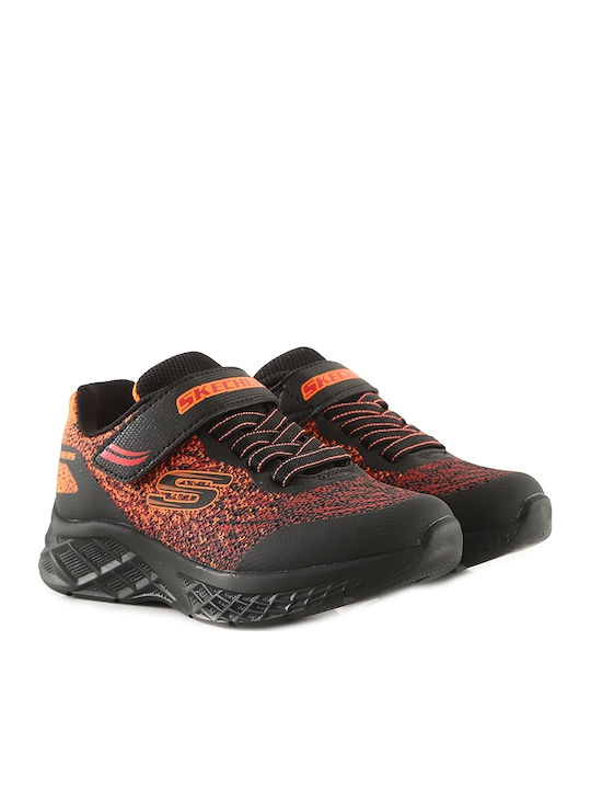 Microspec Αθλητικά Παιδικά Παπούτσια Running με Σκρατς Πορτοκαλί