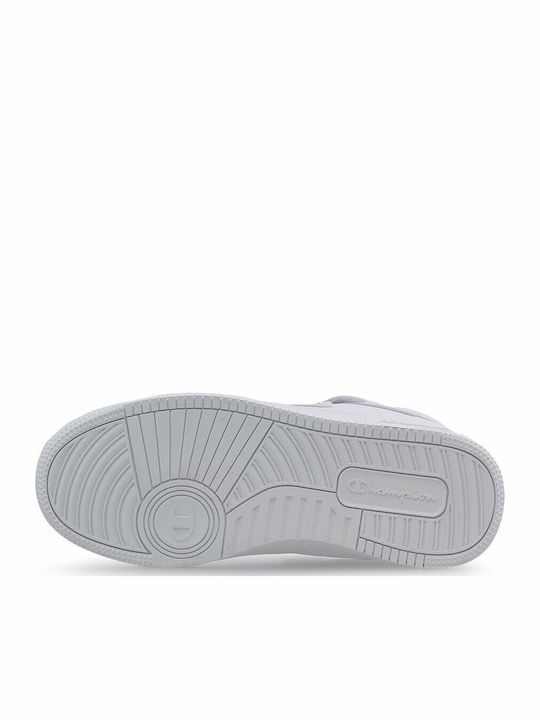 Rebound Vintage Mid G Kinder Sportschuhe Basketball mit Bügel- und Schleifenverschluss Weiße