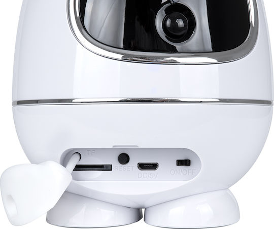 GloboStar 86008 IP Surveillance Camera Wi-Fi Full HD 1080p Battery with Two-Way Communication