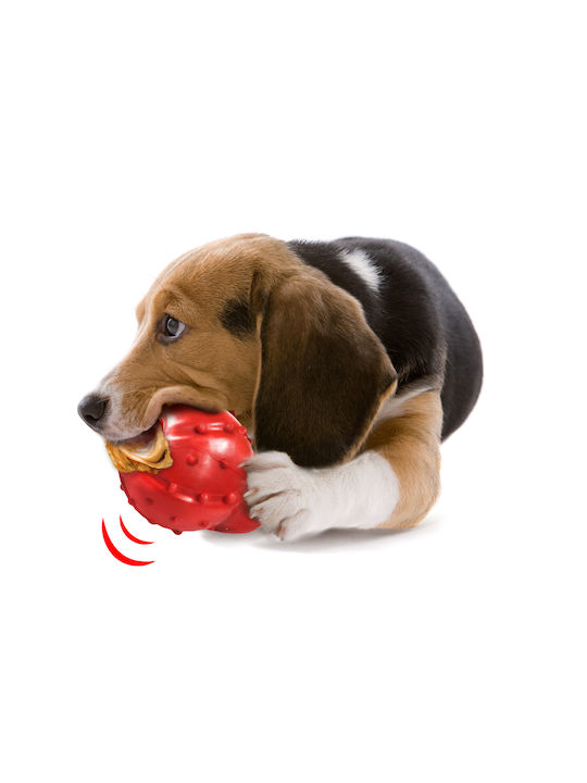 Nylabone Bone Toy Dog Chewable with Flavor Bacon Medium Red 1pcs