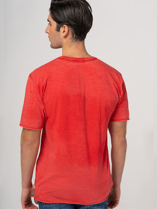 Crossley Men's Short Sleeve T-shirt Red