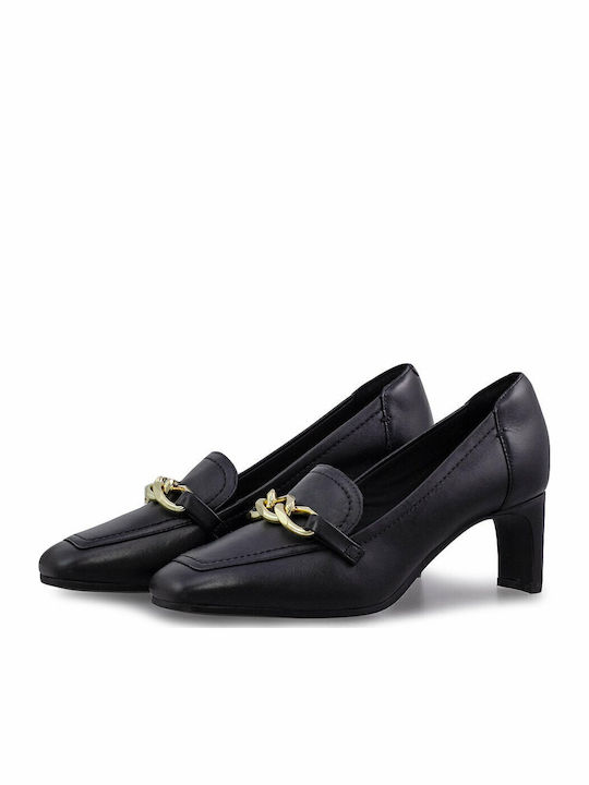 Clarks Leather Black Medium Heels Seren 55