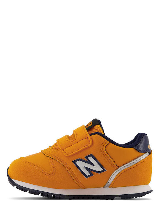 LIFESTYLE Kinder Sneakers mit Klettverschluss Gelb