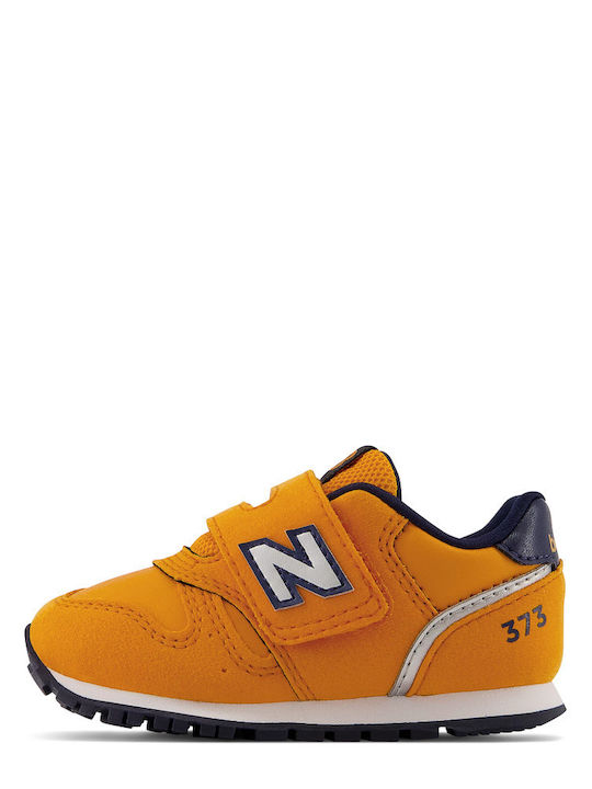 LIFESTYLE Kinder Sneakers mit Klettverschluss Gelb