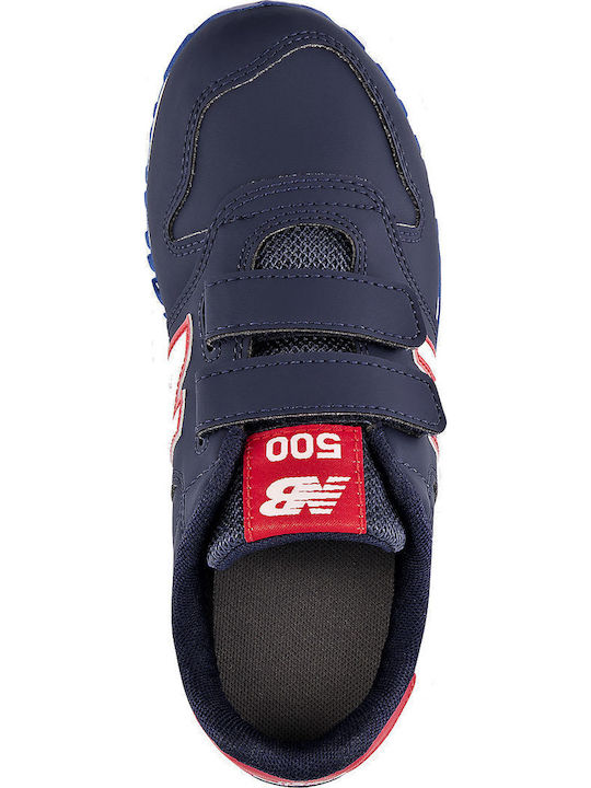 500 Classics Kids Sneakers with Scratch Blue