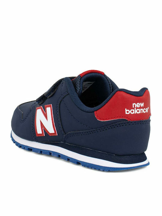 500 Classics Kids Sneakers with Scratch Blue