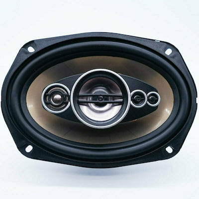 Akai Car Speaker Set ACS-696 6x9" with 250W RMS (5 Ways)