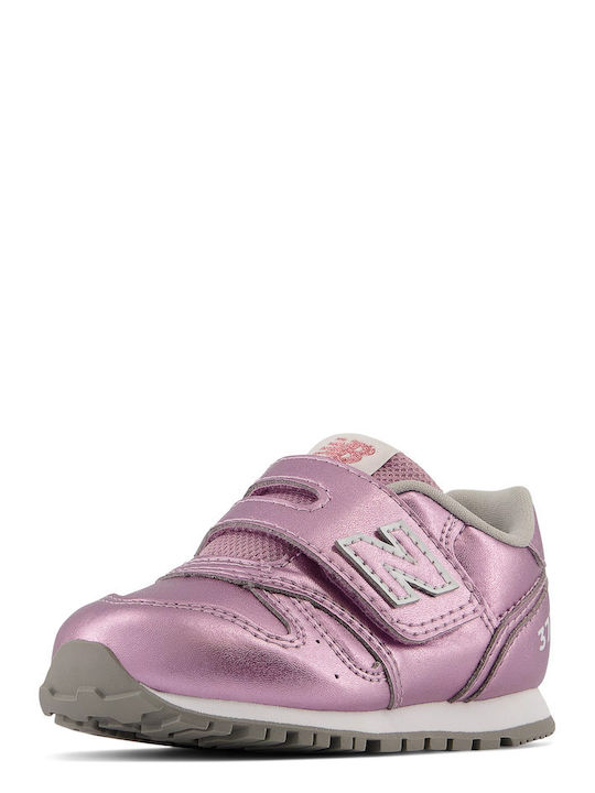 373 Kids Sneakers with Scratch Pink