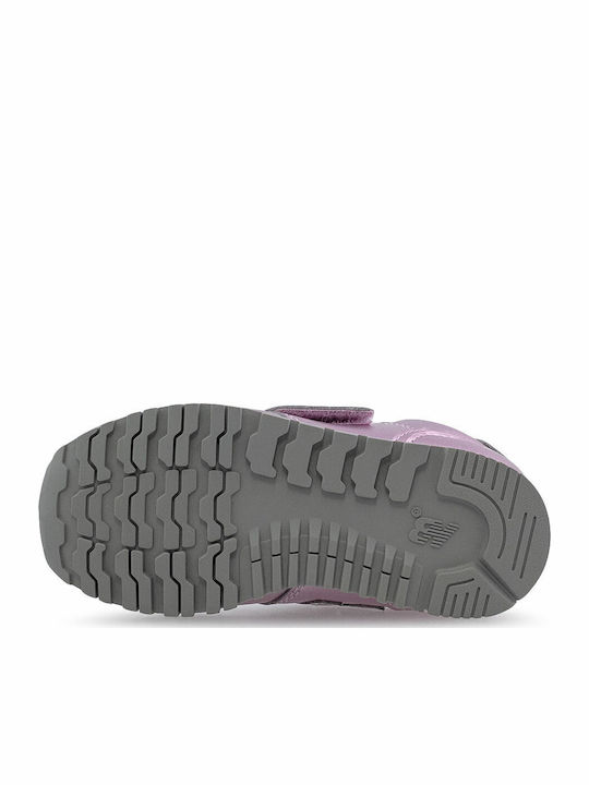373 Kids Sneakers with Scratch Pink
