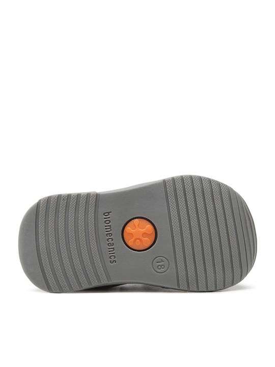 Sauvage Kids Sneakers High Anatomic with Scratch Gray