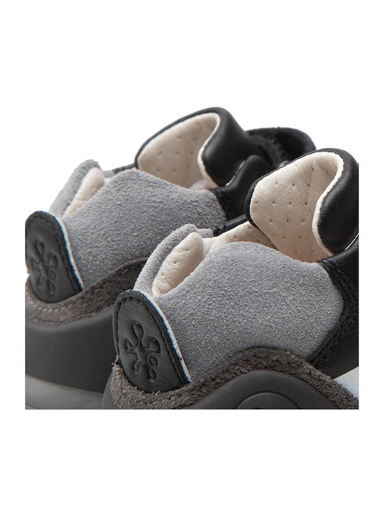 Sauvage Kids Sneakers High Anatomic with Scratch Gray