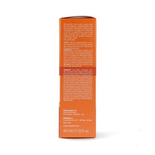 Rilastil Sun System Photoprotective Uniforming Sonnencreme Creme Gesicht SPF50 50ml