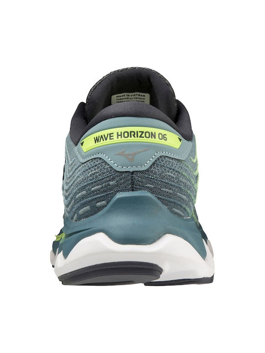 Mizuno Wave Horizon 6 Running Gray