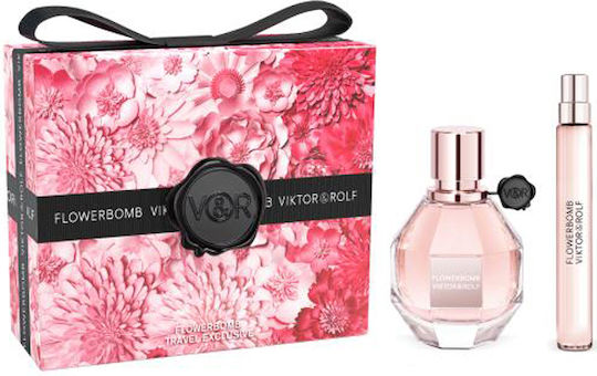 Viktor & Rolf Flowerbomb Γυναικείο Σετ με Eau de Parfum και Mini Άρωμα 2τμχ