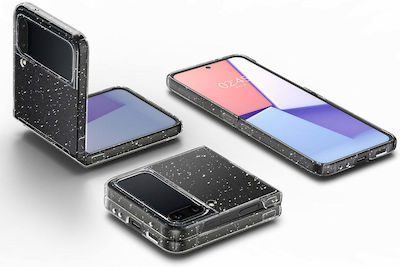 Spigen Air Skin Glitter Umschlag Rückseite Kunststoff Transparent (Galaxy Z Flip4) ACS05113