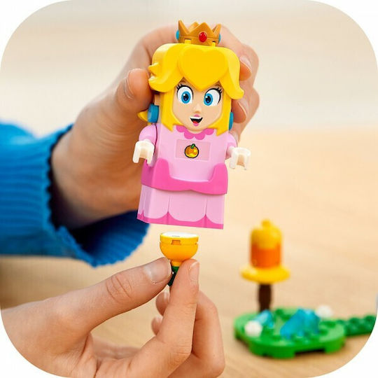 LEGO Super Mario Костюм Cat Peach и Замръзналата Кула за 7+ Години