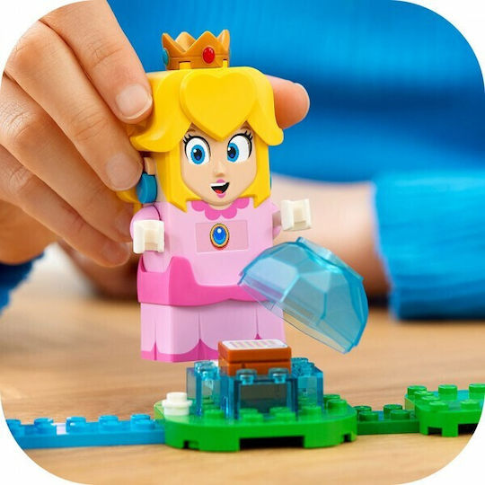 LEGO Super Mario Костюм Cat Peach и Замръзналата Кула за 7+ Години