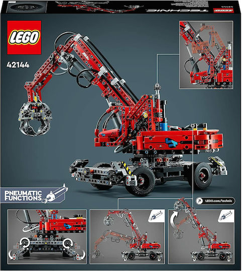 Lego Technic Material Handler for 10+ Years 42144 | Skroutz.eu