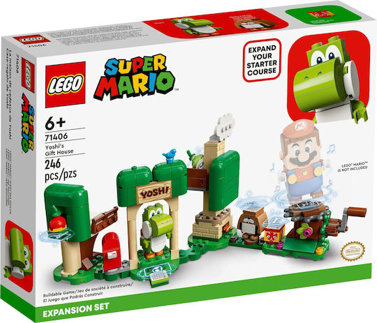 LEGO Super Mario Къщата с Подаръци на Йоши за 6+ Години