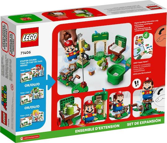 LEGO Super Mario Къщата с Подаръци на Йоши за 6+ Години