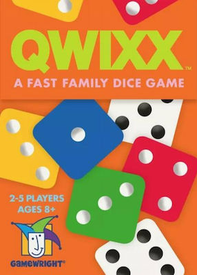 Gamewright Board Game Qwixx for 2-5 Players 8+ Years (EN)