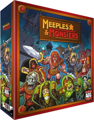 Alderac Board Game Meeples & Monsters for 2-4 Players 13+ Years (EN)