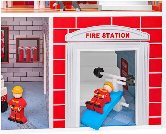 Globo Miniaturspielzeug Feuerwache für 5+ Jahre Jahre