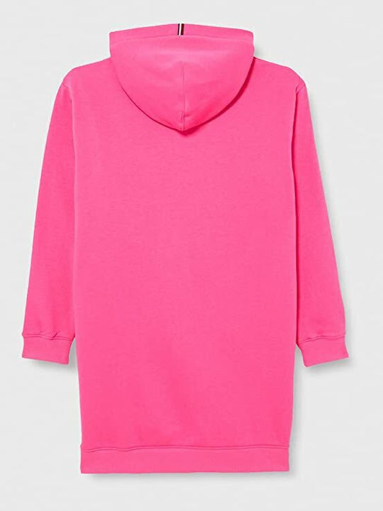 Essential Kinderkleid Mädchenkleider Langärmelig Rosa