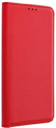 Smart Magnet Book Δερματίνης Κόκκινο (Redmi Note 11 / 11S 4G)