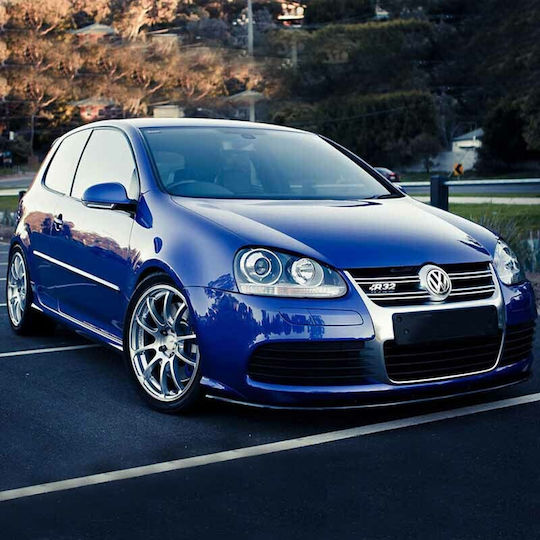 Depo Предни светлини за Volkswagen Голф / Джета Черно H7/H7 2003-2008 2бр