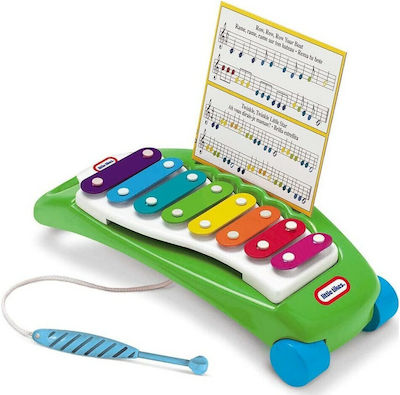 Little Tikes Musical Instrument Tap-a-Tune made of Wood with Sounds for 3++ Months