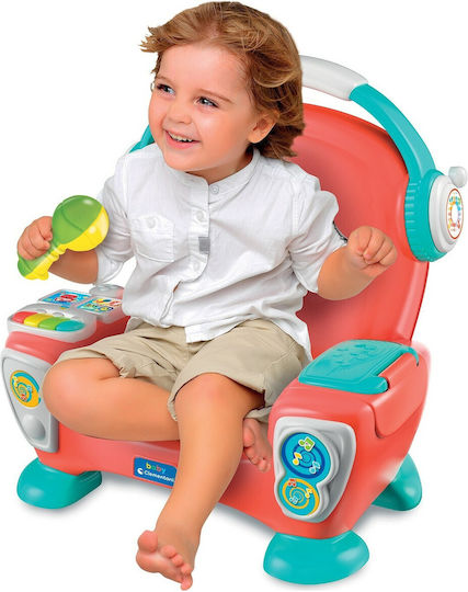Baby Clementoni Μουσικό Όργανο Εκπαιδευτική Πολυθρόνα με Μουσική και Ήχους για 12+ Μηνών